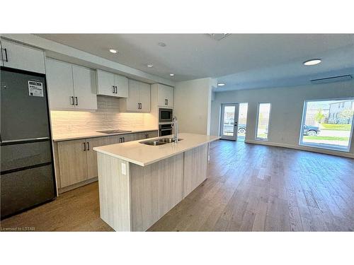 B118-2082 Lumen Drive, London, ON - Indoor Photo Showing Kitchen With Double Sink With Upgraded Kitchen