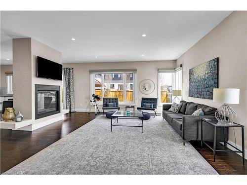 2170 Bakervilla Street, London, ON - Indoor Photo Showing Living Room With Fireplace