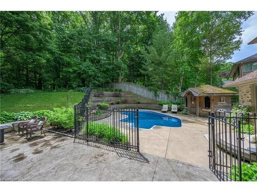58 Chestnut Court, London, ON - Outdoor With In Ground Pool With Backyard