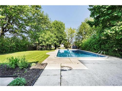 67 Agincourt Gardens, London, ON - Outdoor With In Ground Pool With Backyard