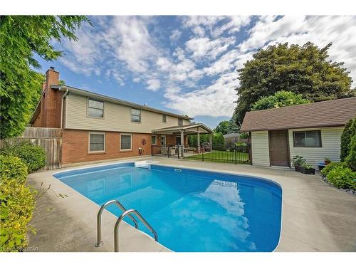 6 Conifer Crescent, London, ON - Outdoor With In Ground Pool With Backyard With Exterior