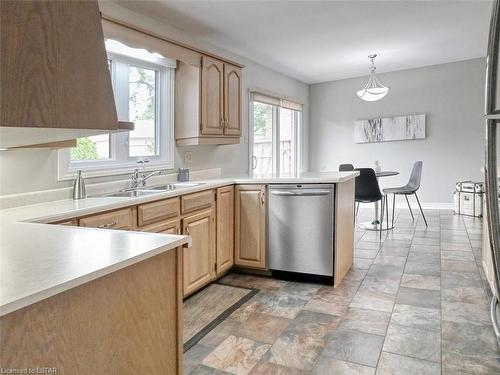 24-5 Cadeau Terrace, London, ON - Indoor Photo Showing Kitchen With Double Sink