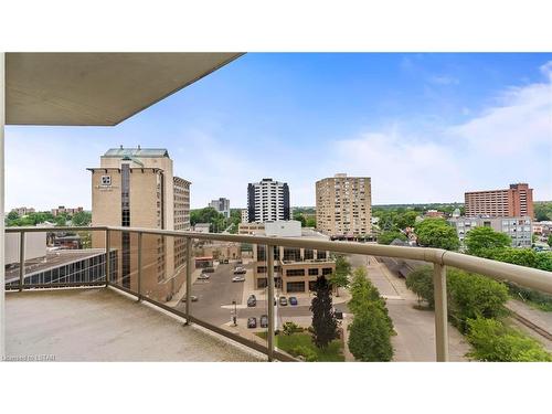 908-250 Pall Mall Street, London, ON - Outdoor With Balcony With View