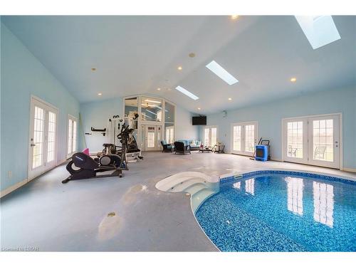 1561 Westchester Bourne Road, Thames Centre, ON - Indoor Photo Showing Other Room With In Ground Pool