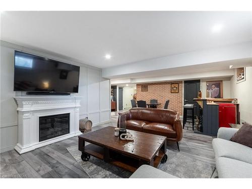 38 Winders Trail, Ingersoll, ON - Indoor Photo Showing Living Room With Fireplace