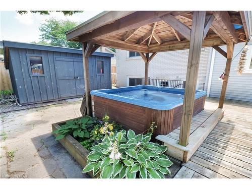 1394 Erindale Crescent, London, ON - Outdoor With Above Ground Pool With Deck Patio Veranda With Exterior