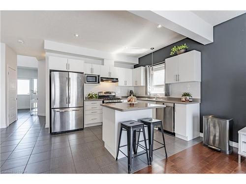 2549 Asima Drive, London, ON - Indoor Photo Showing Kitchen With Stainless Steel Kitchen With Upgraded Kitchen