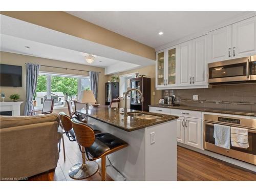 8 Brookfield Avenue, Ingersoll, ON - Indoor Photo Showing Kitchen With Double Sink