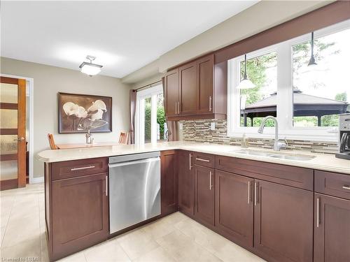 43 Dunsmoor Road, London, ON - Indoor Photo Showing Kitchen With Double Sink