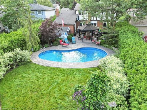 43 Dunsmoor Road, London, ON - Outdoor With In Ground Pool With Backyard