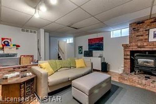 230 Edinburgh Street, London, ON - Indoor Photo Showing Other Room With Fireplace