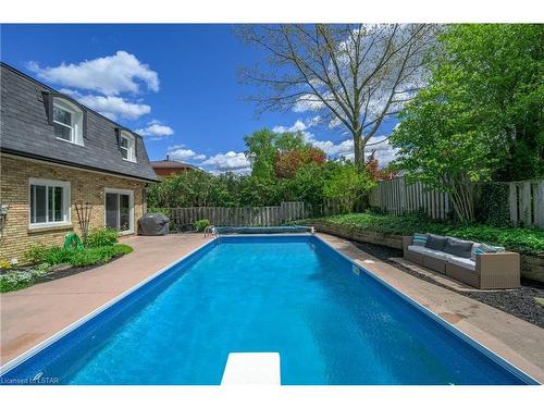 177 Gatineau Road, London, ON - Outdoor With In Ground Pool With Backyard