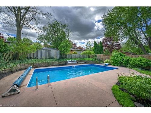 177 Gatineau Road, London, ON - Outdoor With In Ground Pool With Backyard