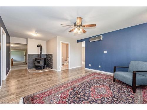 1291 Old #8 Highway, Flamborough, ON - Indoor Photo Showing Other Room With Fireplace