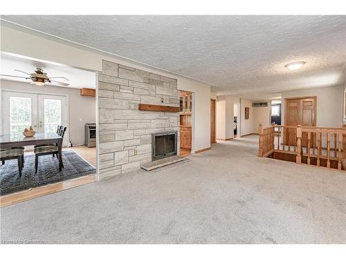 1291 Old #8 Highway, Flamborough, ON - Indoor With Fireplace