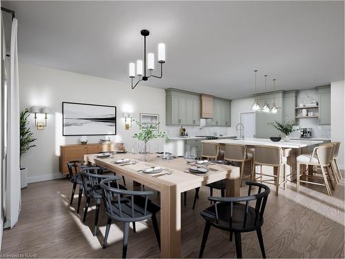 100 Watershore Drive, Stoney Creek, ON - Indoor Photo Showing Dining Room