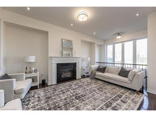 2453 Village Common, Oakville, ON - Indoor Photo Showing Living Room With Fireplace