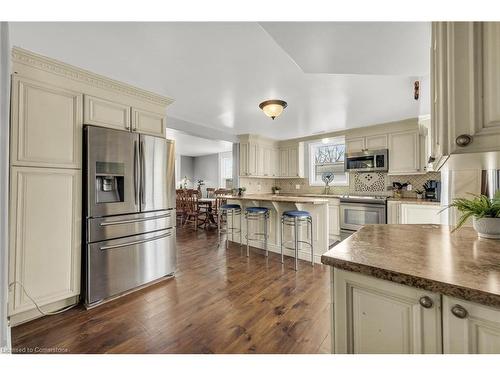 898 Port Maitland Road, Port Maitland, ON - Indoor Photo Showing Kitchen With Stainless Steel Kitchen