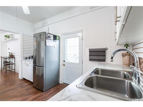 124 Main Street W, Port Colborne, ON - Indoor Photo Showing Kitchen With Double Sink