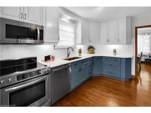 356 Linwell Road, St. Catharines, ON - Indoor Photo Showing Kitchen With Stainless Steel Kitchen With Upgraded Kitchen