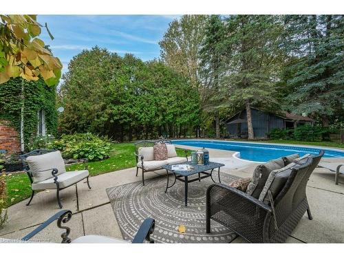 711 Norfolk Street S, Simcoe, ON - Outdoor With In Ground Pool With Deck Patio Veranda With Backyard