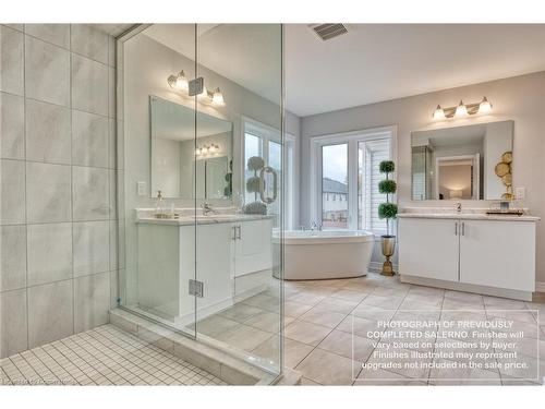 245 Dicenzo Drive, Hamilton, ON - Indoor Photo Showing Bathroom