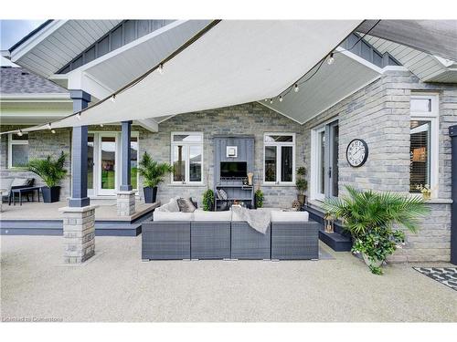 14 Harper Boulevard, Brantford, ON - Outdoor With Deck Patio Veranda With Facade