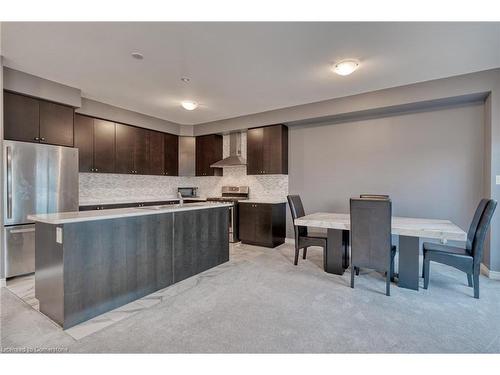 33 Pinot Crescent, Hamilton, ON - Indoor Photo Showing Kitchen With Stainless Steel Kitchen With Upgraded Kitchen