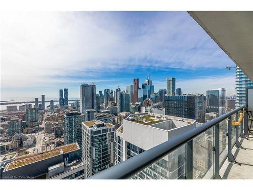 4103-159 Dundas Street E, Toronto, ON - Outdoor With Balcony With View