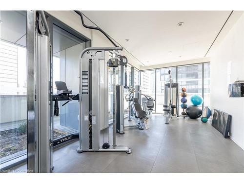 4103-159 Dundas Street E, Toronto, ON - Indoor Photo Showing Gym Room