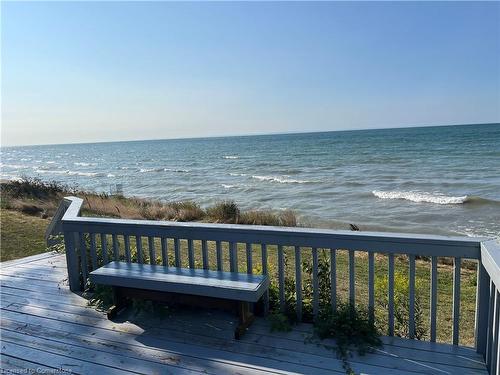 13171 Lakeshore Road, Wainfleet, ON - Outdoor With Body Of Water With Deck Patio Veranda With View