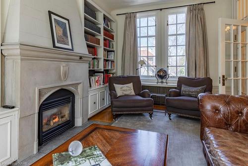 120 Aberdeen Avenue, Hamilton, ON - Indoor Photo Showing Living Room With Fireplace