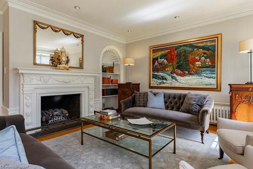 120 Aberdeen Avenue, Hamilton, ON - Indoor Photo Showing Living Room With Fireplace