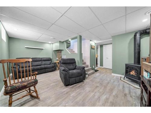 2970 Lakeshore Road, Dunnville, ON - Indoor With Fireplace