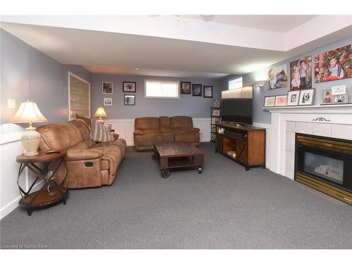 17 Durrell Court, Hamilton, ON - Indoor With Fireplace