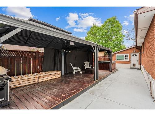 149 Greenford Drive, Hamilton, ON - Outdoor With Deck Patio Veranda With Exterior