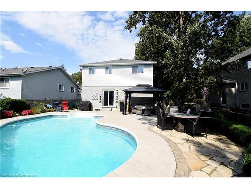 100 Stone Church Road E, Hamilton, ON - Outdoor With In Ground Pool With Backyard With Exterior