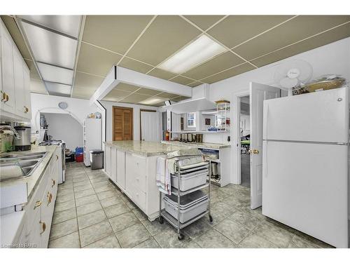 35 Merrit Street, York, ON - Indoor Photo Showing Kitchen With Double Sink