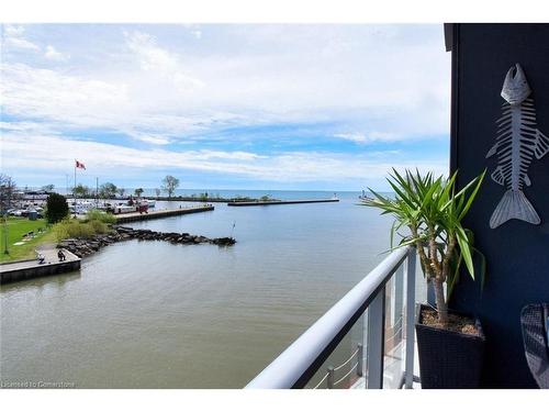 303-38 Harbour Street, Port Dover, ON - Outdoor With Body Of Water With Balcony With View