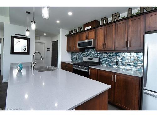 303-38 Harbour Street, Port Dover, ON - Indoor Photo Showing Kitchen With Double Sink With Upgraded Kitchen