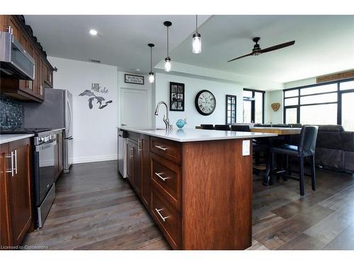 303-38 Harbour Street, Port Dover, ON - Indoor Photo Showing Kitchen