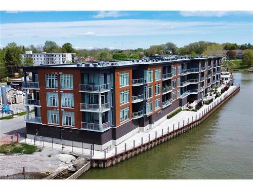 303-38 Harbour Street, Port Dover, ON - Outdoor With Body Of Water With Balcony