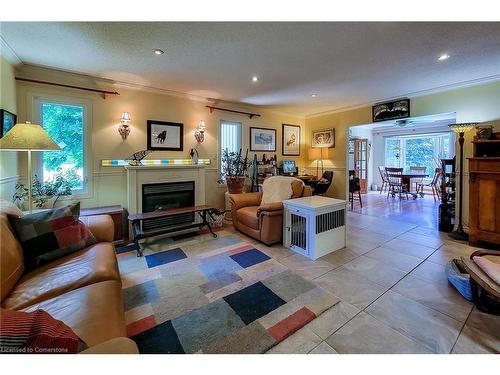 120 Pauline Johnson Road, Caledonia, ON - Indoor Photo Showing Living Room With Fireplace