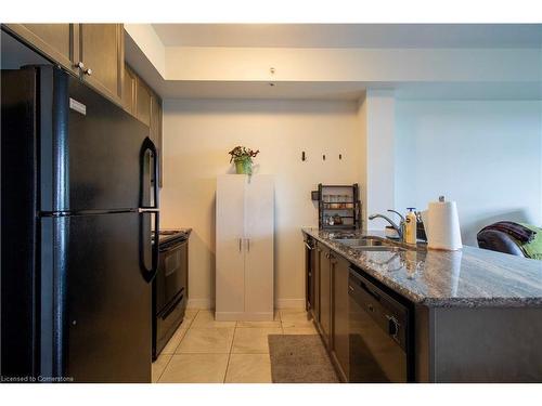 230-5010 Corporate Drive, Burlington, ON - Indoor Photo Showing Kitchen With Double Sink