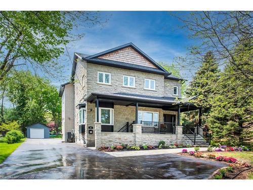 90 Main Street E, Grimsby, ON - Outdoor With Deck Patio Veranda With Facade