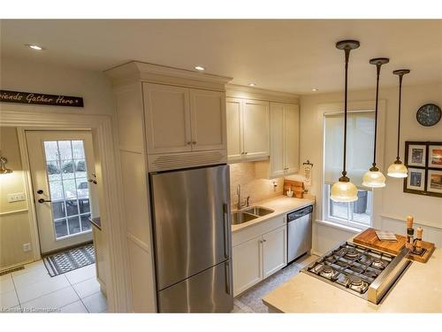 113 Dufferin Avenue, Brantford, ON - Indoor Photo Showing Kitchen With Double Sink