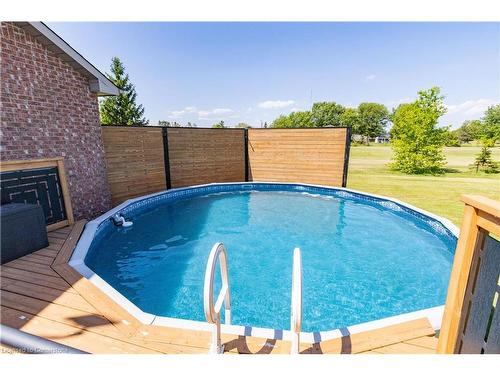 11635 Burnaby Road, Wainfleet, ON - Outdoor With Above Ground Pool