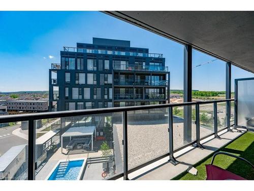 B602-3200 Dakota Common, Burlington, ON - Outdoor With Balcony With View With Exterior