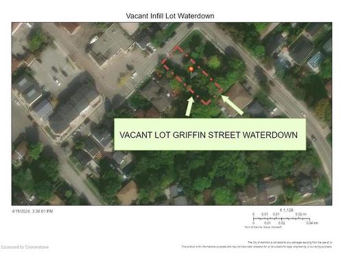 40-42 Vacant Land Located At 40 42 Mill Street S, Waterdown, ON 