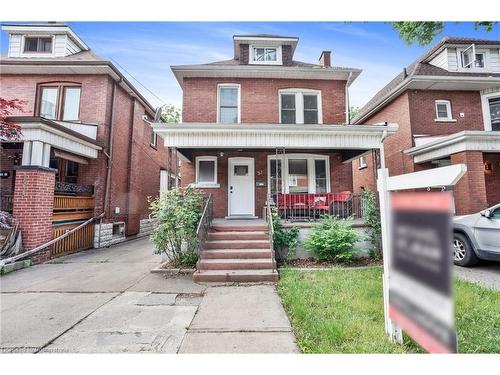 54 Spadina Avenue, Hamilton, ON - Outdoor With Deck Patio Veranda With Facade